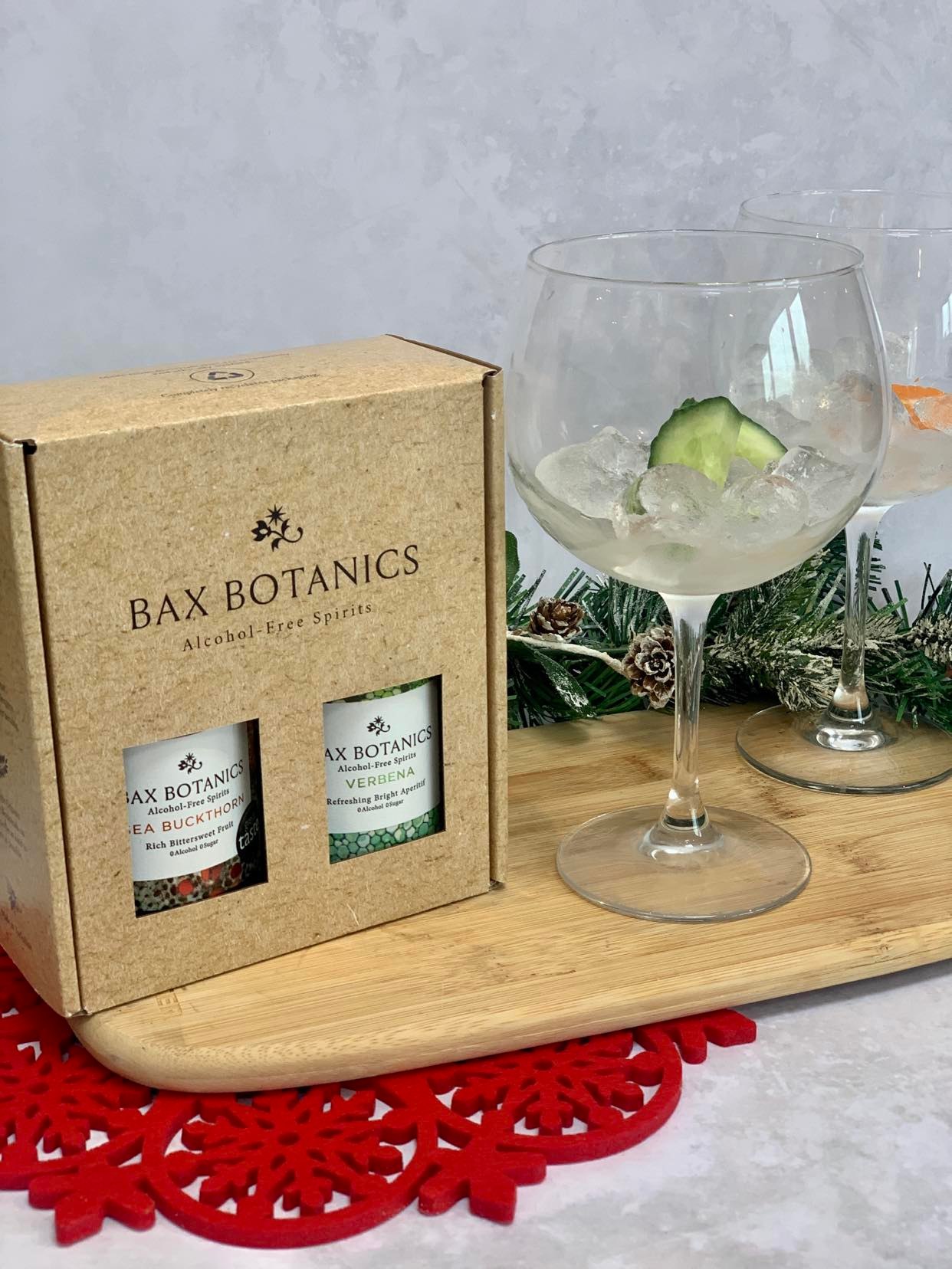 Bax Botanics, Non Alcoholic Gin Christmas drink present ideas for 2021