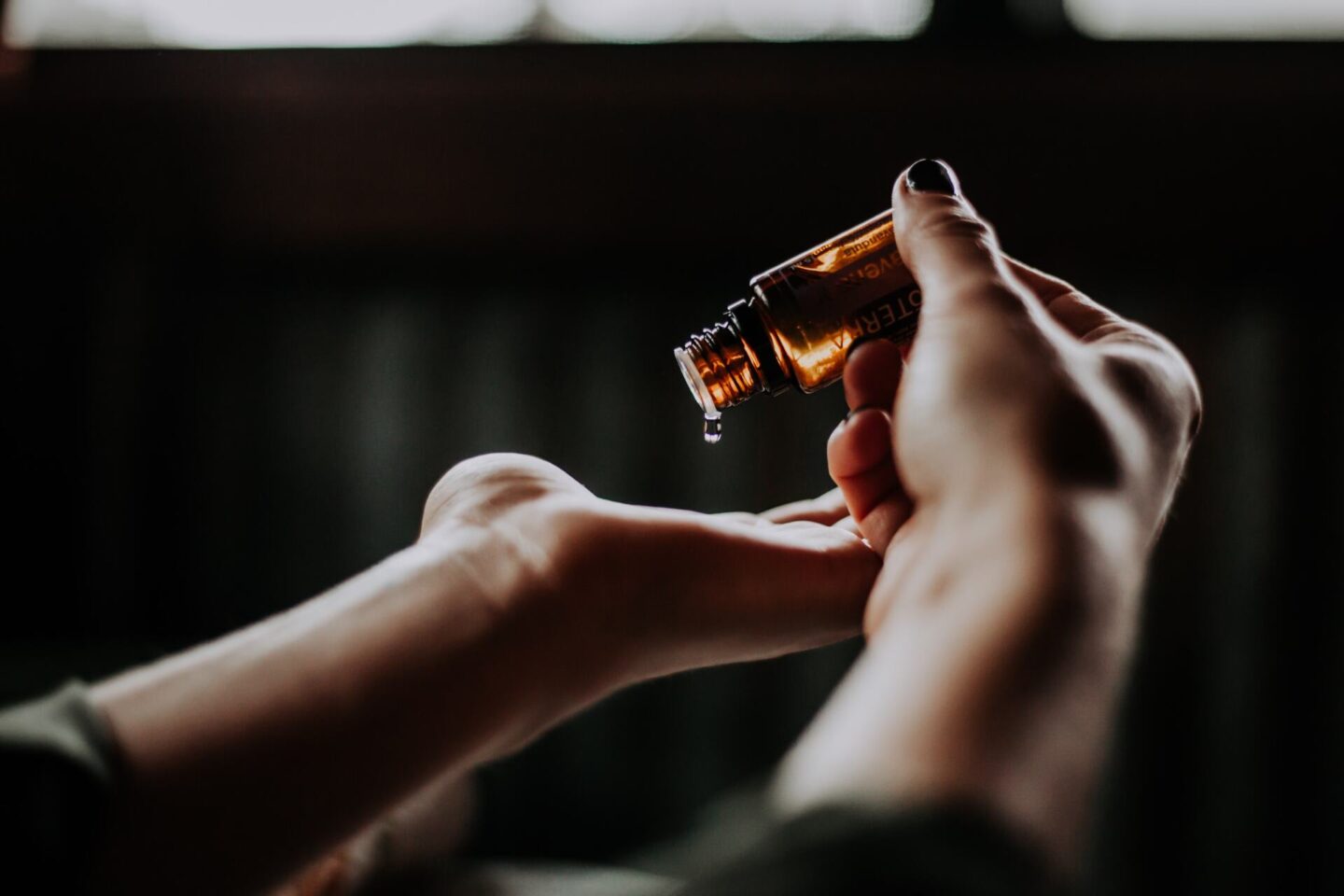 Putting on Hyaluronic Serum