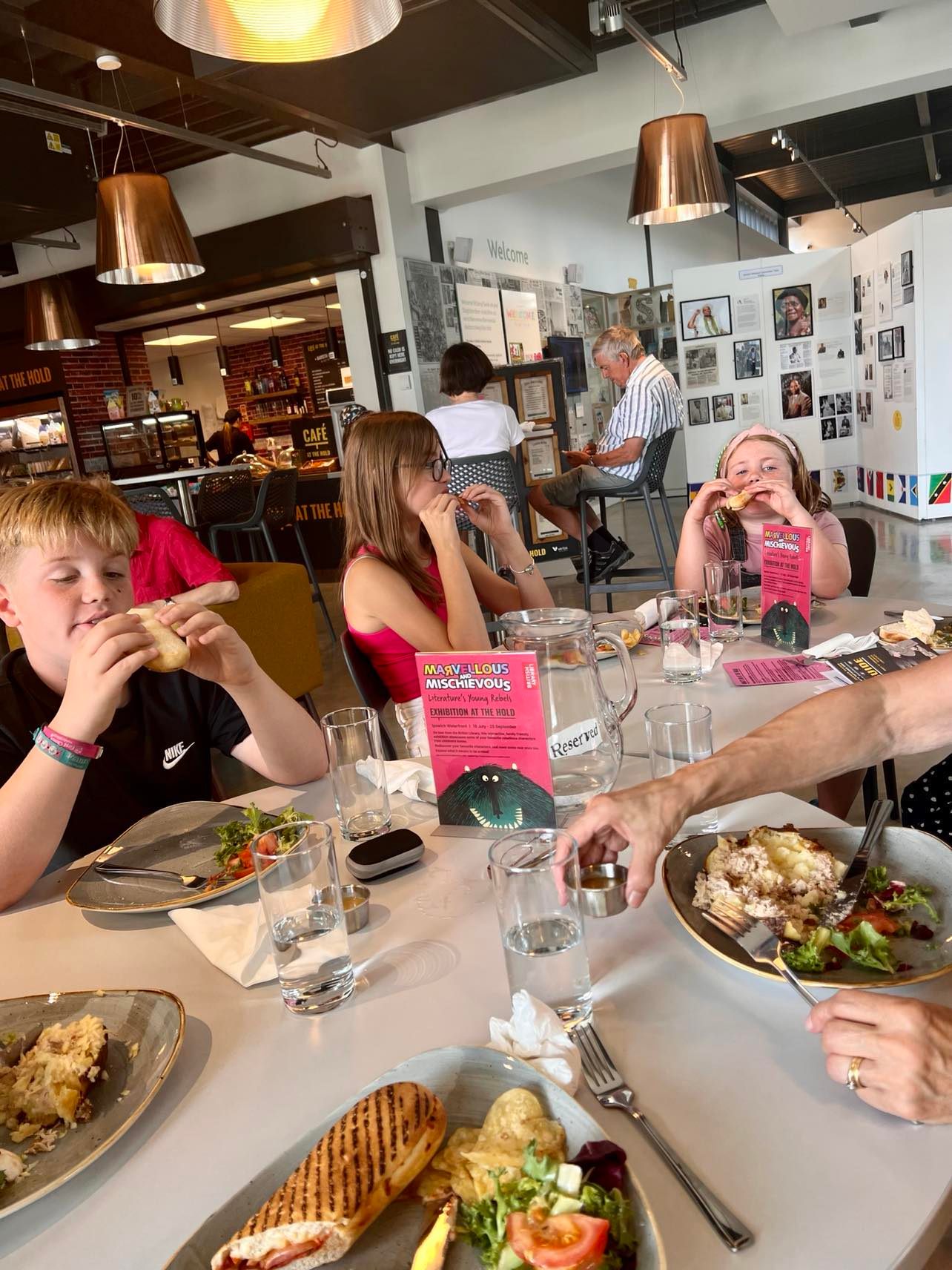cafe at the Hold Ipswich, A suffolk mum blog review
