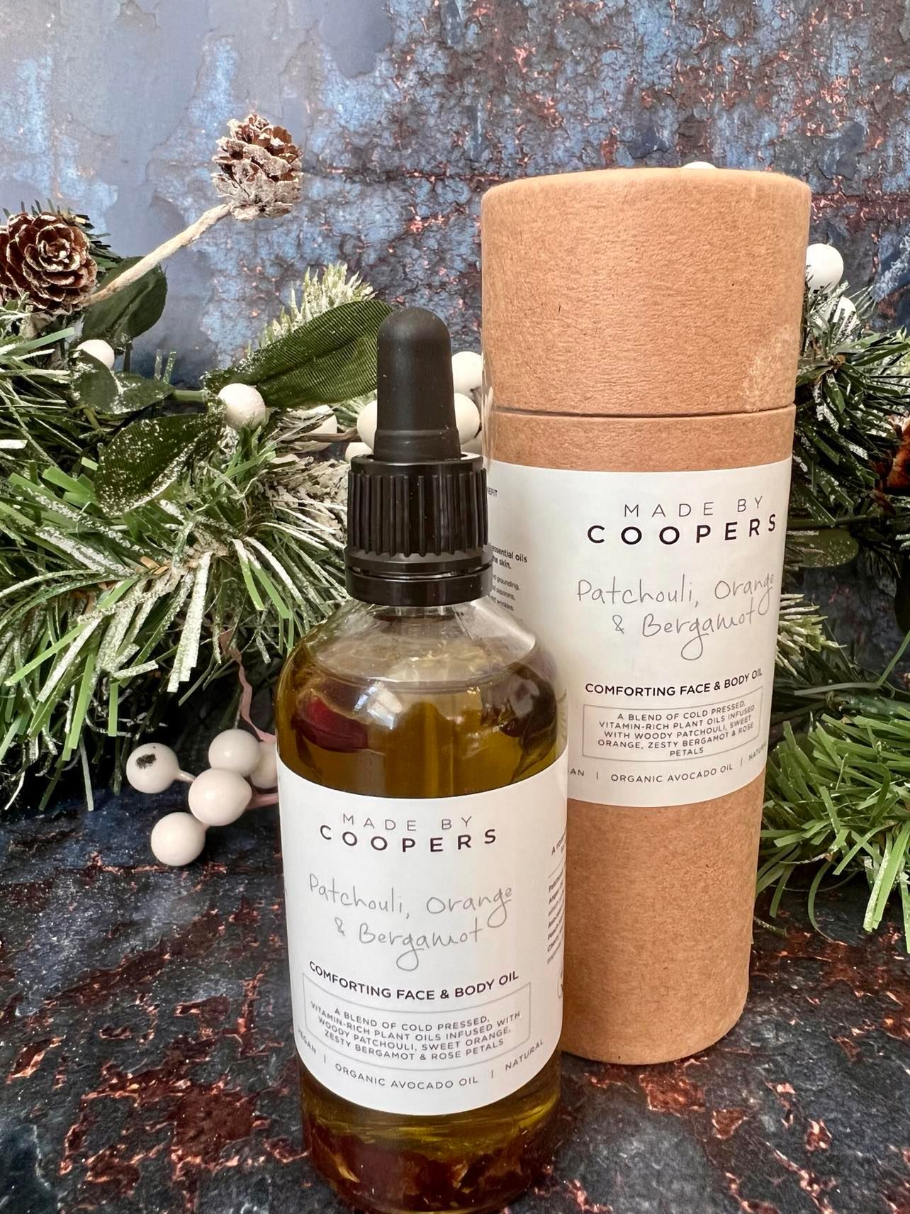 Mde by coopers, face and body oil, christmas gift guide for mums 2022