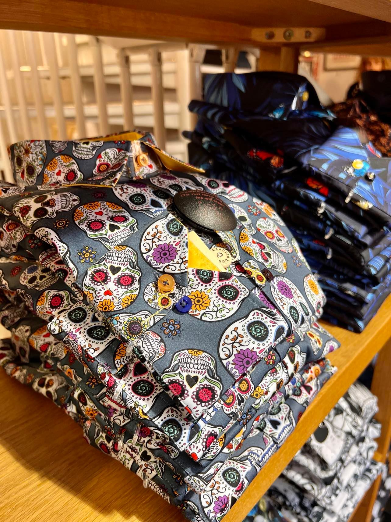 shirts at twist n shout ipswich, suffolk christmas shopping