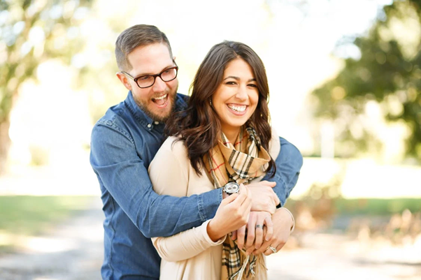 couple smiling together pexels stock