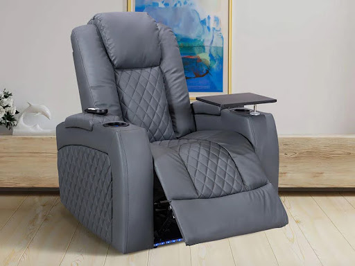 Reclining Chair in Grey
